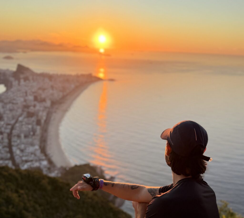 Amanecer en Morro Dois Irmãos (Sendero)